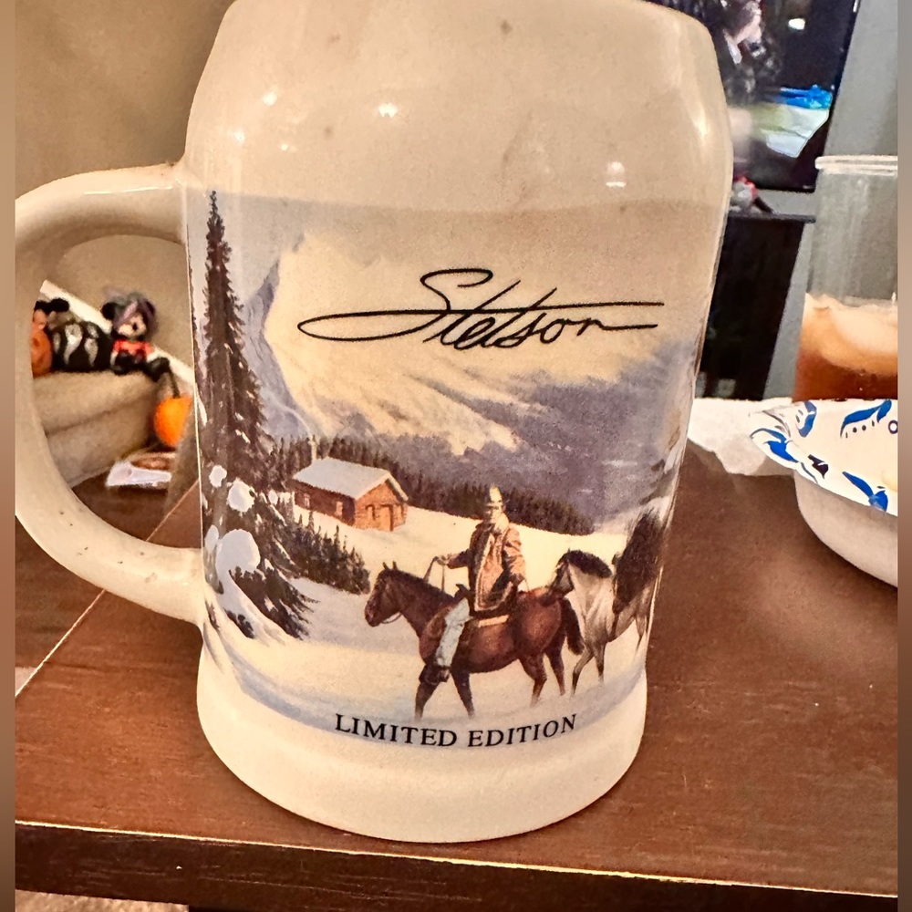 Vintage Stetson limited edition mug